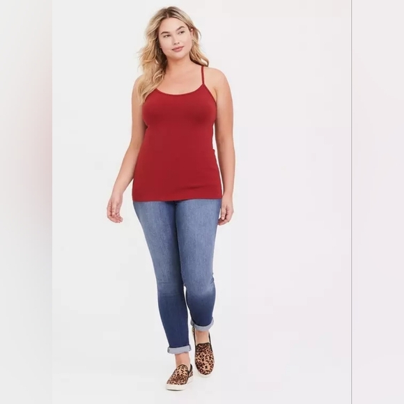 Torrid Scarlet Red Foxy Cami New Nwt 3x - Picture 8 of 11